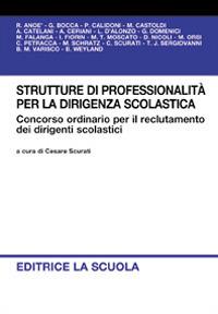 Strutture di professionalità per la dirigenza scolastica. Concorso ordinario per il reclutamento dei dirigenti scolastici - copertina