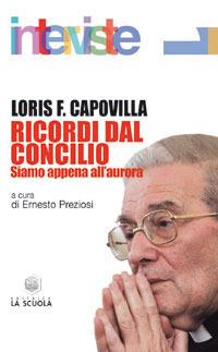 Ricordi dal Concilio. Siamo solo all'aurora - Loris Francesco Capovilla - copertina