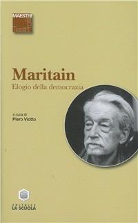 Elogio della democrazia - Jacques Maritain - copertina