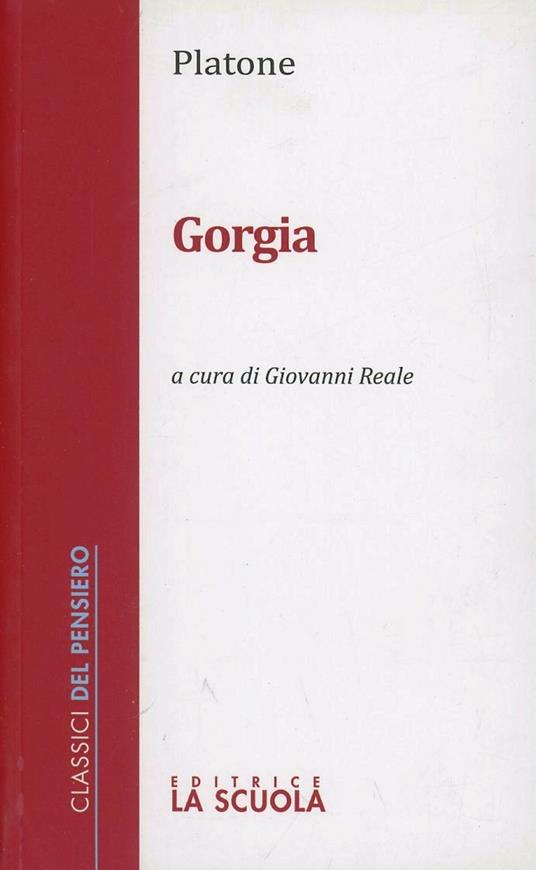 Gorgia - Platone - copertina