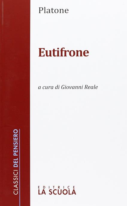 Eutifrone - Platone - copertina