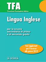 TFA. Lingua inglese