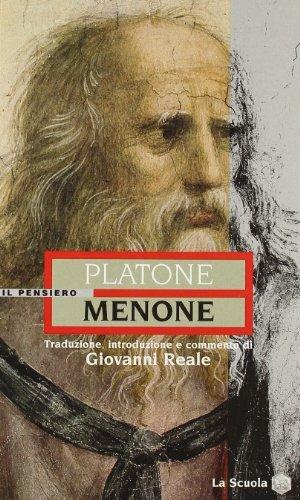 Menone - Platone - copertina