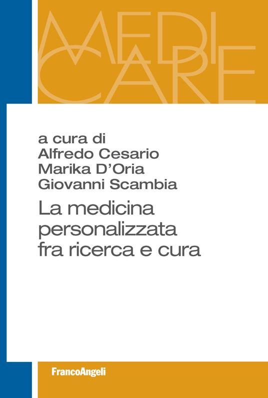 La medicina personalizzata fra ricerca e cura - copertina