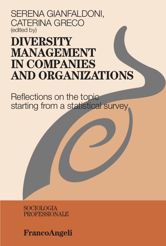 Diversity management in companies and organizations. Reflections on the topic starting from a statistical survey - copertina