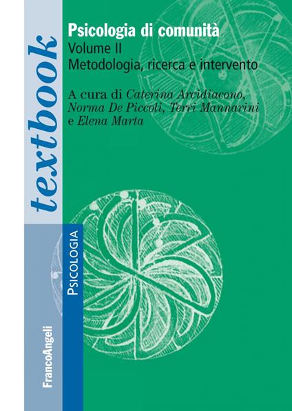 Psicologia di comunità. Vol. 2: Metodologia, ricerca e intervento. - copertina