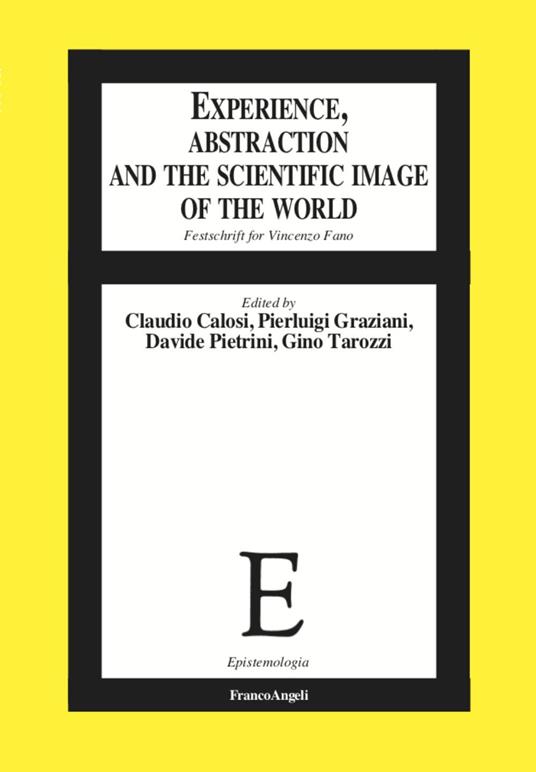 Experience, abstraction and the scientific image of the world. Festschrift for Vincenzo Fano - copertina