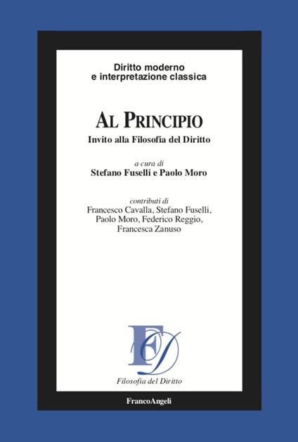 Al principio. Invito alla filosofia del diritto - copertina
