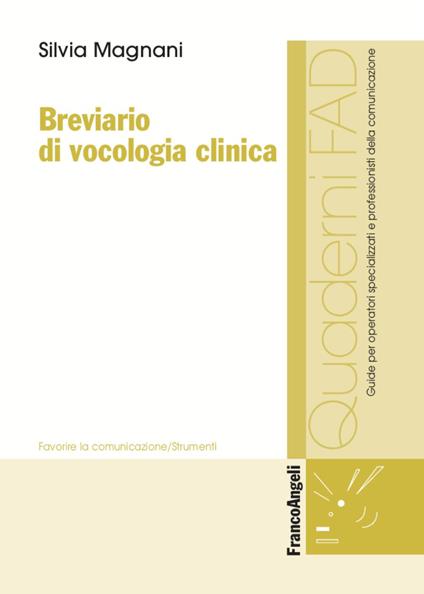 Breviario di vocologia clinica - Silvia Magnani - copertina