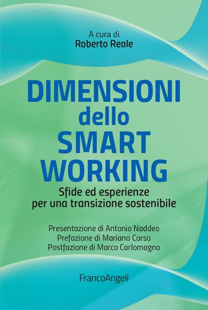 Dimensioni dello smart working. Sfide ed esperienze per una transizione sostenibile - copertina