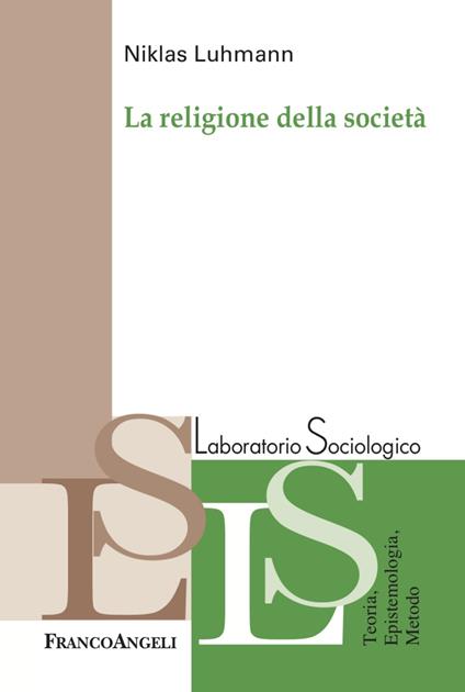 La religione della società - Niklas Luhmann - copertina