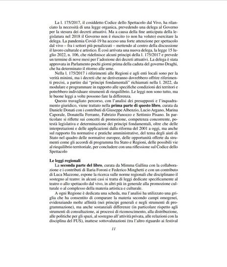 Le politiche per lo spettacolo dal vivo tra Stato e Regioni - 4