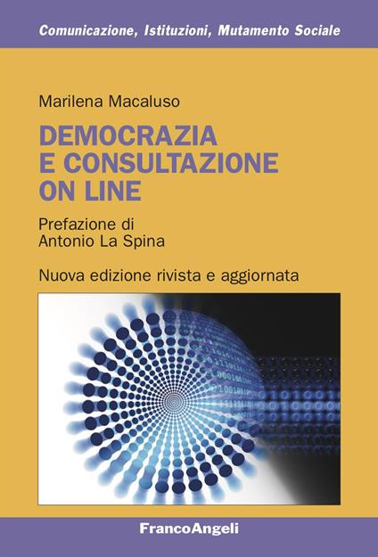 Democrazia e consultazione on line - Marilena Macaluso - copertina