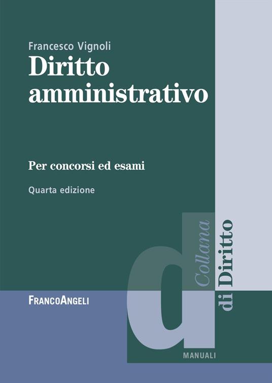 Diritto amministrativo - Francesco Vignoli - copertina