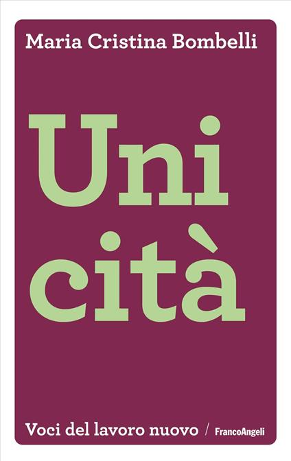 Unicità - Maria Cristina Bombelli - copertina