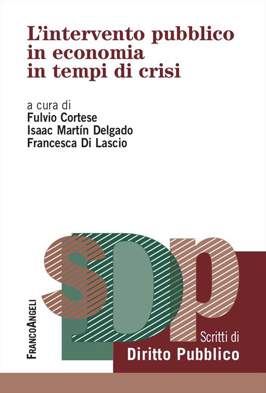 L'intervento pubblico in economia in tempi di crisi - copertina