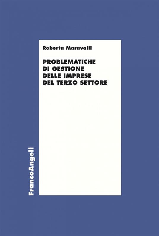 Problematiche di gestione delle imprese del Terzo Settore - Roberta Maravalli - ebook
