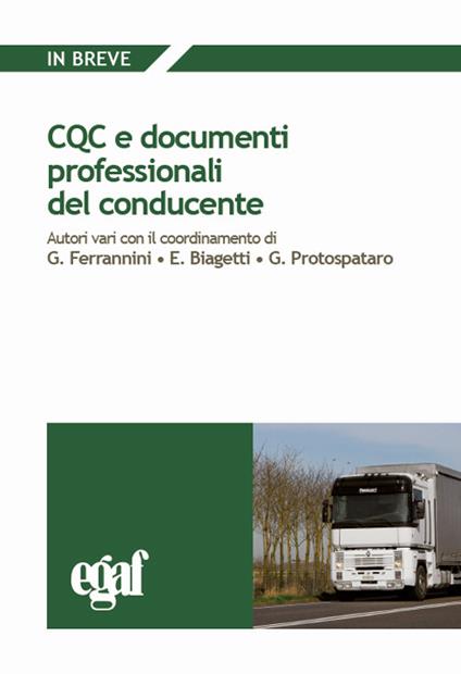 Cqc e documenti professionali del conducente - copertina