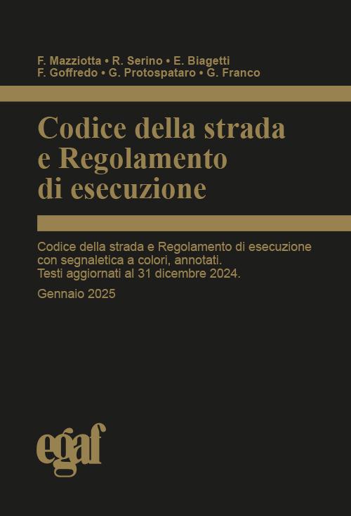 Codice della strada e regolamento di esecuzione - copertina
