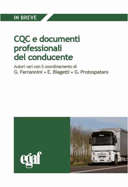 Cqc e documenti professionali del conducente - copertina