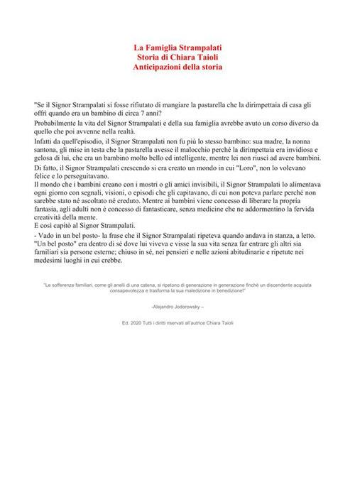 La famiglia Strampalati. Anticipazioni - Chiara Taioli - ebook