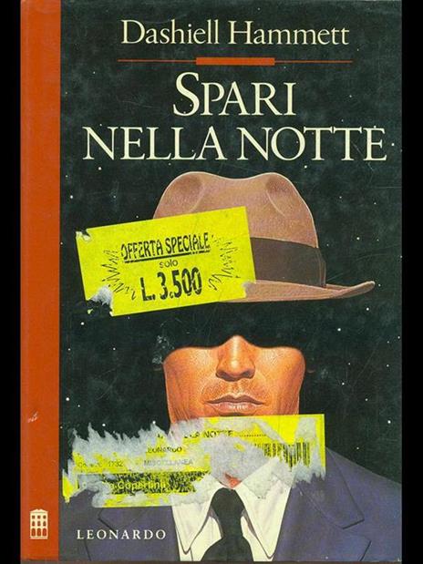 Spari nella notte - Dashiell Hammett - copertina