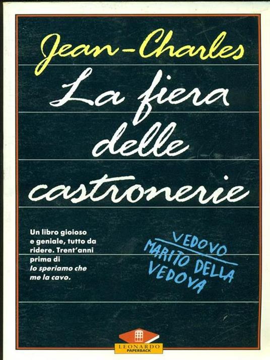 La fiera delle castronerie - Jehanne Jean-Charles - copertina