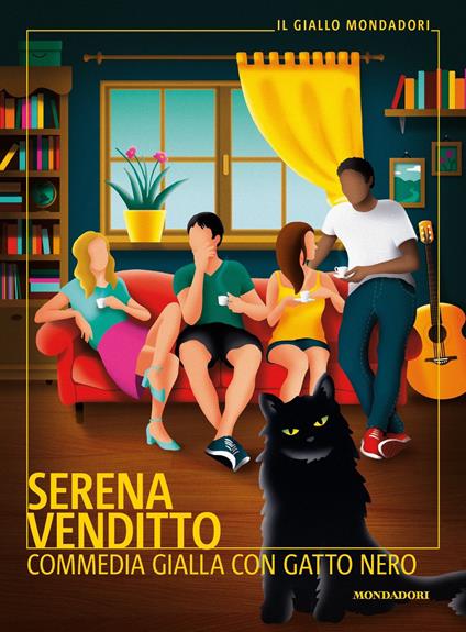 Commedia gialla con gatto nero - Serena Venditto - ebook