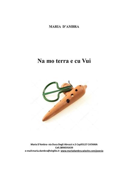Na mo terra e cu vui - Maria D'Ambra - ebook