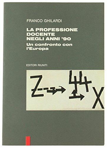 La professione docente negli anni '90 - copertina