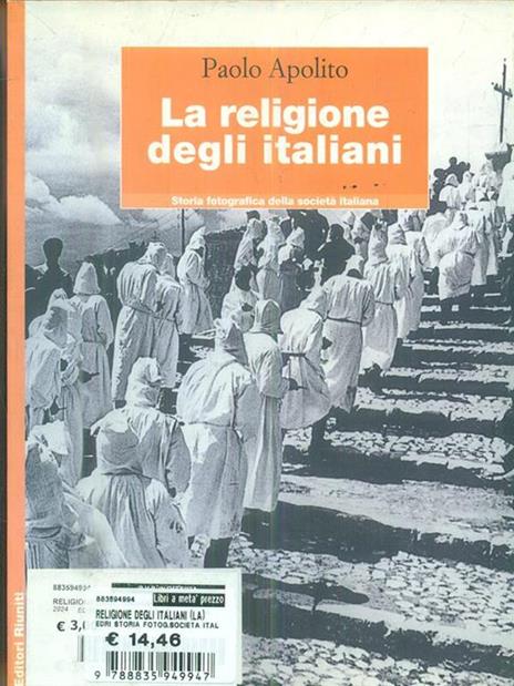 La religione degli italiani - Paolo Apolito - copertina