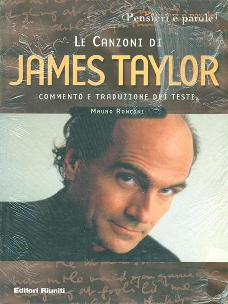 Le canzoni di James Taylor - Mauro Ronconi - copertina