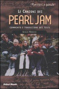 Le canzoni dei Pearl Jam - Giulio Nannini - copertina