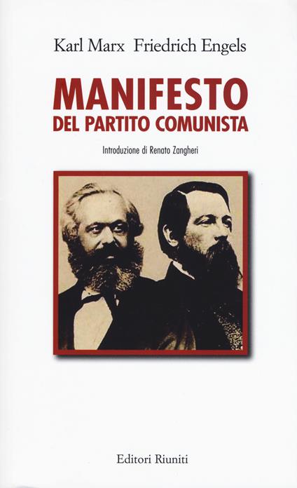 Il manifesto del Partito Comunista - Karl Marx,Friedrich Engels - copertina