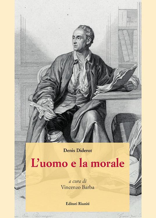 L'uomo e la morale - Denis Diderot - copertina