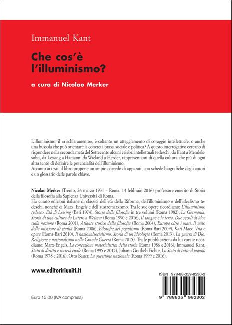 Che cos’è l’illuminismo? - Immanuel Kant - 3