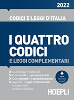 I quattro codici e leggi complementari 2022