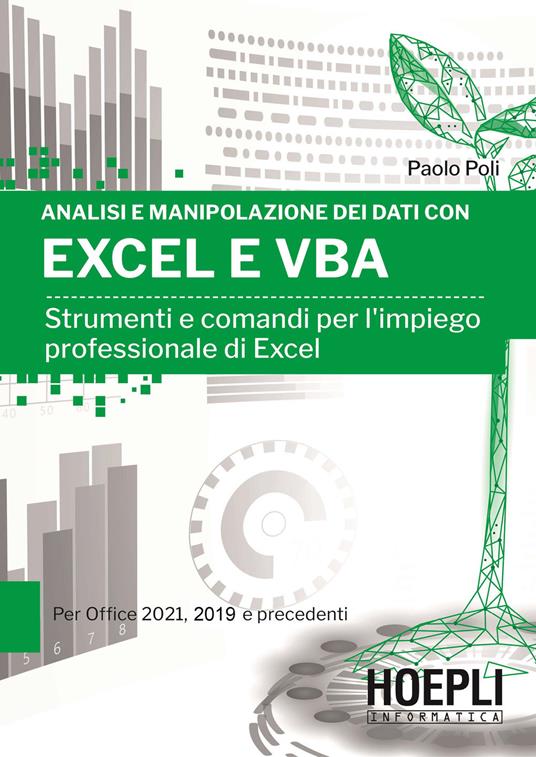Formule e analisi dei dati con Excel 2021 e VBA. Strumenti e comandi per l'impiego professionale di Excel - Paolo Poli - copertina