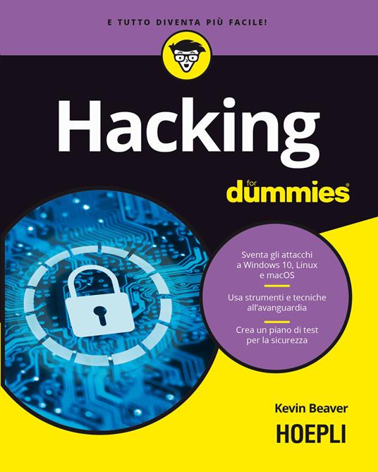 Hacking for dummies - Kevin Beaver - copertina