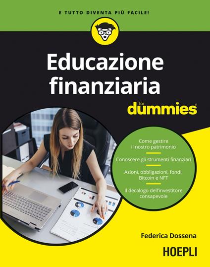 Educazione finanziaria for dummies - Federica Dossena - copertina