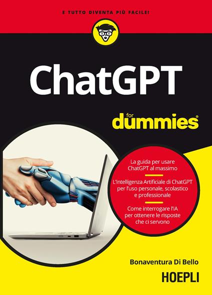 ChatGPT for dummies - Bonaventura Di Bello - copertina