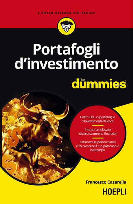 Portafogli d'investimento For Dummies - Francesco Casarella - copertina