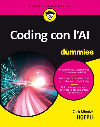 Coding con l'AI For Dummies - Chris Minnick - copertina