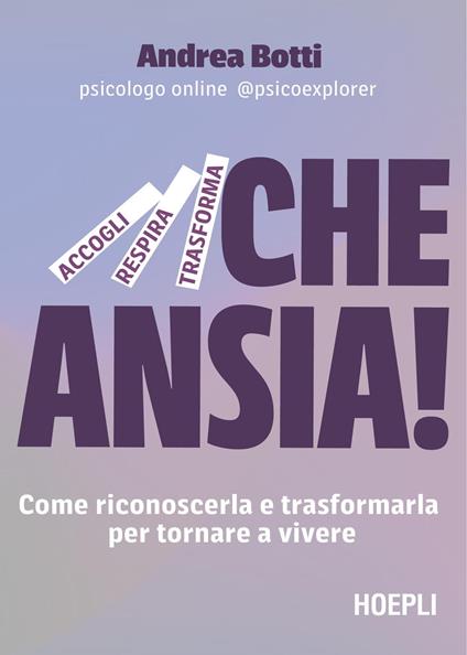Che ansia! Come riconoscerla e trasformarla per tornare a vivere - Andrea Botti - copertina