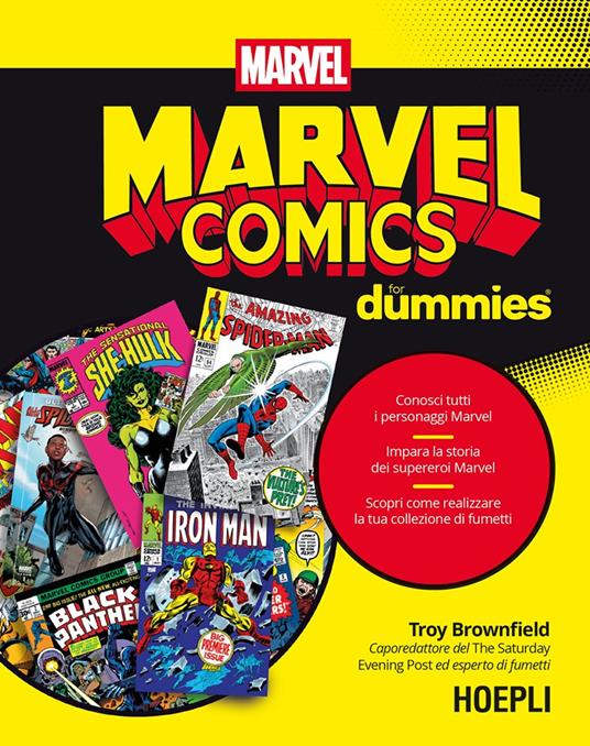 Marvel Comics for dummies - Troy Brownfield - copertina