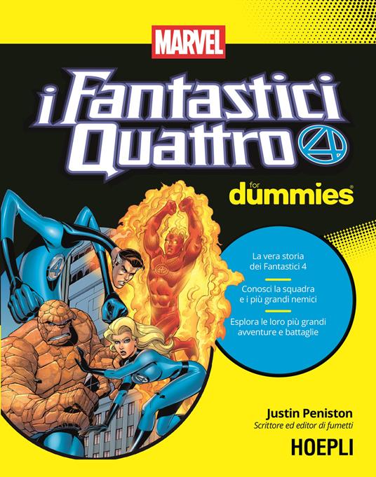 I Fantastici Quattro for dummies - Justin Peniston - copertina