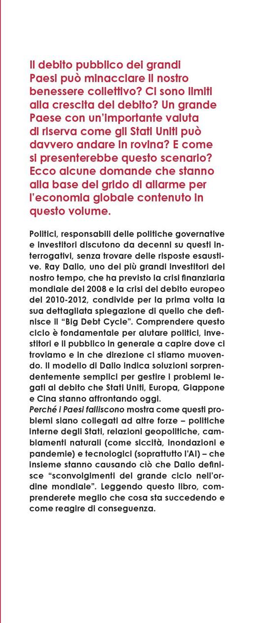 Perché i Paesi falliscono. Il grande ciclo dell'economia - Ray Dalio - 2
