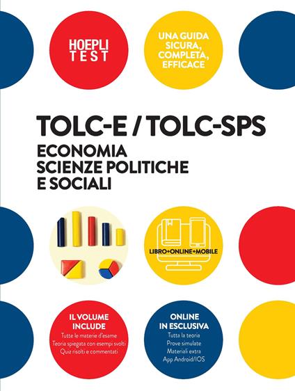 TOLC-E / TOLC-SPS. Economia e Scienze politiche e sociali - copertina
