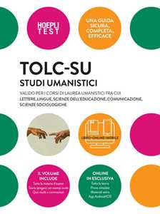Libro TOLC-SU. Studi umanistici 