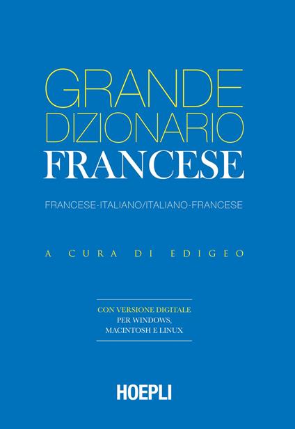 Grande dizionario francese. Francese-Italiano / Italiano-Francese - copertina